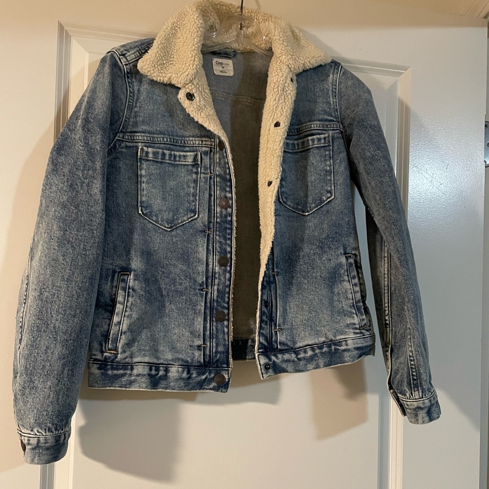 Gap Sherpa Lined Jean Jacket